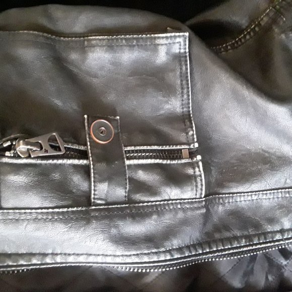 David Outerwear Faux Leather jacket - Picture 3 of 8